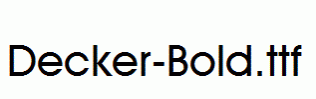Decker-Bold.ttf