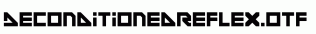 DeconditionedReflex.otf