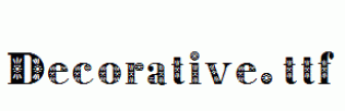 Decorative.ttf