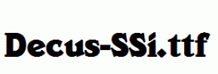 Decus-SSi.ttf
