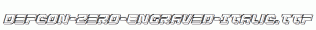 Defcon-Zero-Engraved-Italic.ttf