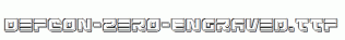 Defcon-Zero-Engraved.ttf