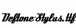 Deftone-Stylus.ttf
