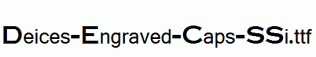 Deices-Engraved-Caps-SSi.ttf