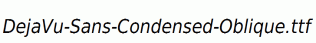 DejaVu-Sans-Condensed-Oblique.ttf