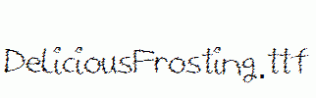 DeliciousFrosting.ttf