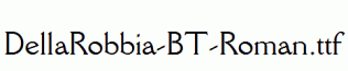 DellaRobbia-BT-Roman.ttf