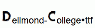 Dellmond-College.ttf