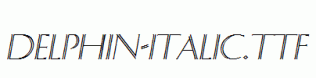 Delphin-Italic.ttf