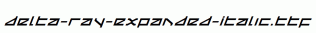 Delta-Ray-Expanded-Italic.ttf