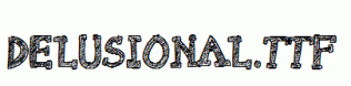 Delusional.ttf
