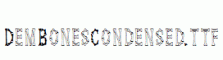 DemBonesCondensed.ttf