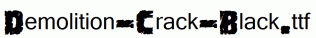 Demolition-Crack-Black.ttf