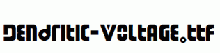 Dendritic-Voltage.ttf