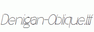 Denigan-Oblique.ttf