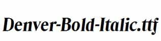 Denver-Bold-Italic.ttf