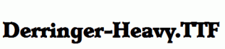 Derringer-Heavy.ttf