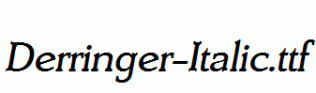 Derringer-Italic.ttf