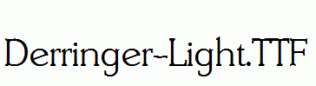 Derringer-Light.ttf