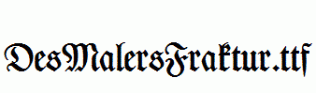 DesMalersFraktur.ttf