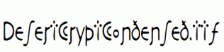 DesertCryptCondensed.ttf