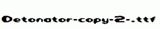 Detonator-copy-2-.ttf