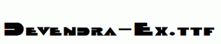 Devendra-Ex.ttf