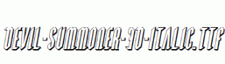 Devil-Summoner-3D-Italic.ttf