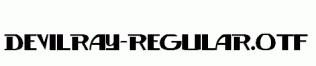 DevilRay-Regular.otf