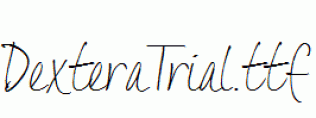DexteraTrial.ttf