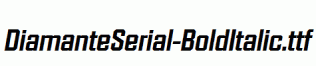 DiamanteSerial-BoldItalic.ttf