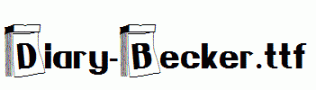 Diary-Becker.ttf