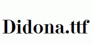 Didona.ttf