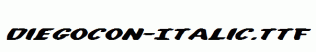 DiegoCon-Italic.ttf