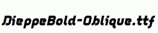 DieppeBold-Oblique.ttf