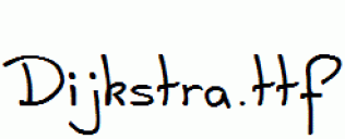 Dijkstra.ttf