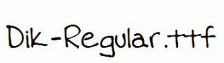 Dik-Regular.ttf