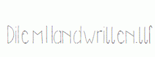 DilemHandwritten.ttf