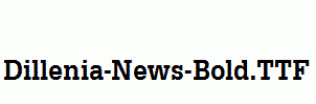 Dillenia-News-Bold.ttf