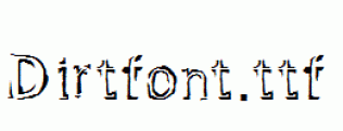Dirtfont.ttf