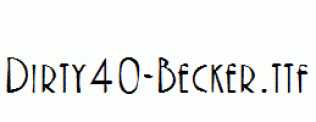 Dirty40-Becker.ttf