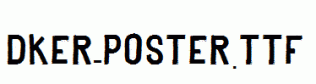 Dker-Poster.ttf