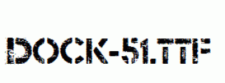 Dock-51.ttf