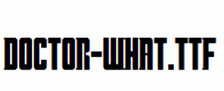 Doctor-What.ttf