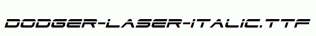 Dodger-Laser-Italic.ttf