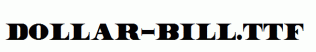 Dollar-Bill.ttf