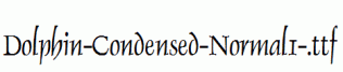 Dolphin-Condensed-Normal1-.ttf