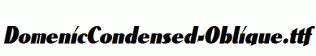 DomenicCondensed-Oblique.ttf