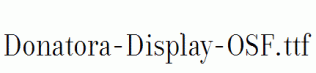 Donatora-Display-OSF.ttf