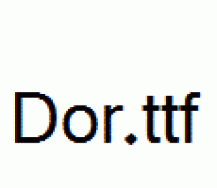 Dor.ttf